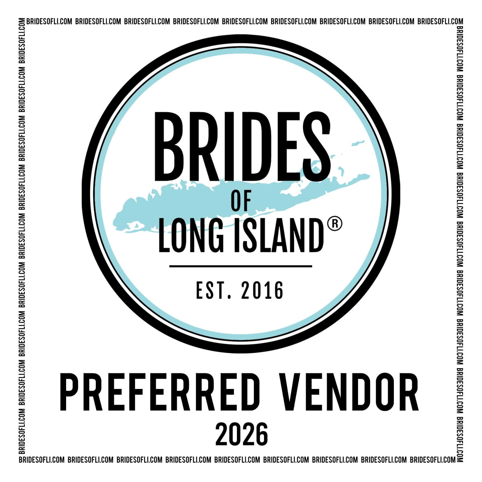 2026 Brides of Long Island Preferred Vendor